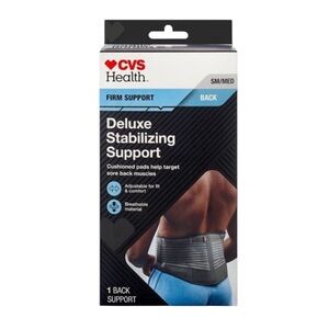 NIB CVS Firm Support Back Deluxe Stabilizing Support - Size Small/Medium